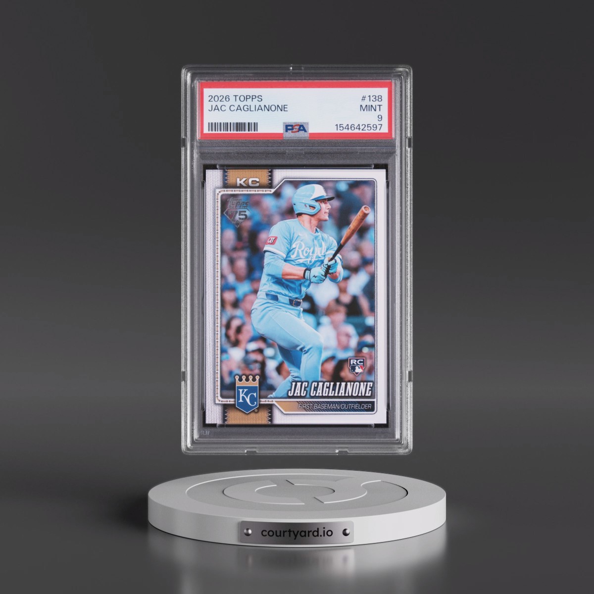 2026 Topps #138 Jac Caglianone (PSA 9 MINT)