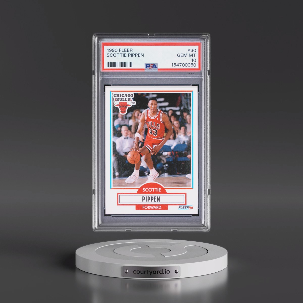 1990 Fleer #30 Scottie Pippen (PSA 10 GEM MINT)