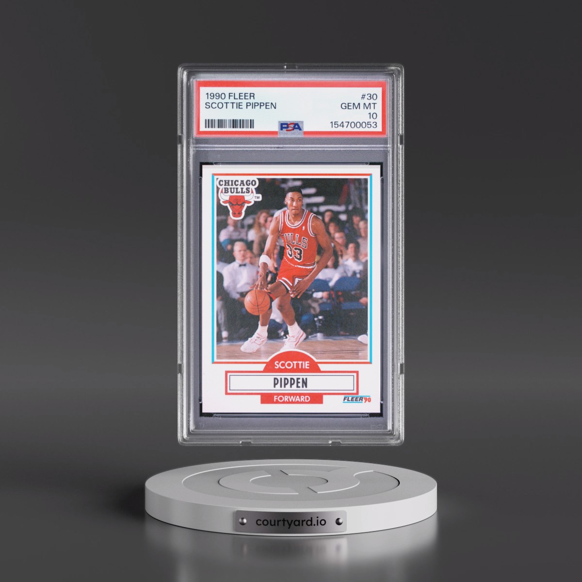 1990 Fleer #30 Scottie Pippen (PSA 10 GEM MINT)