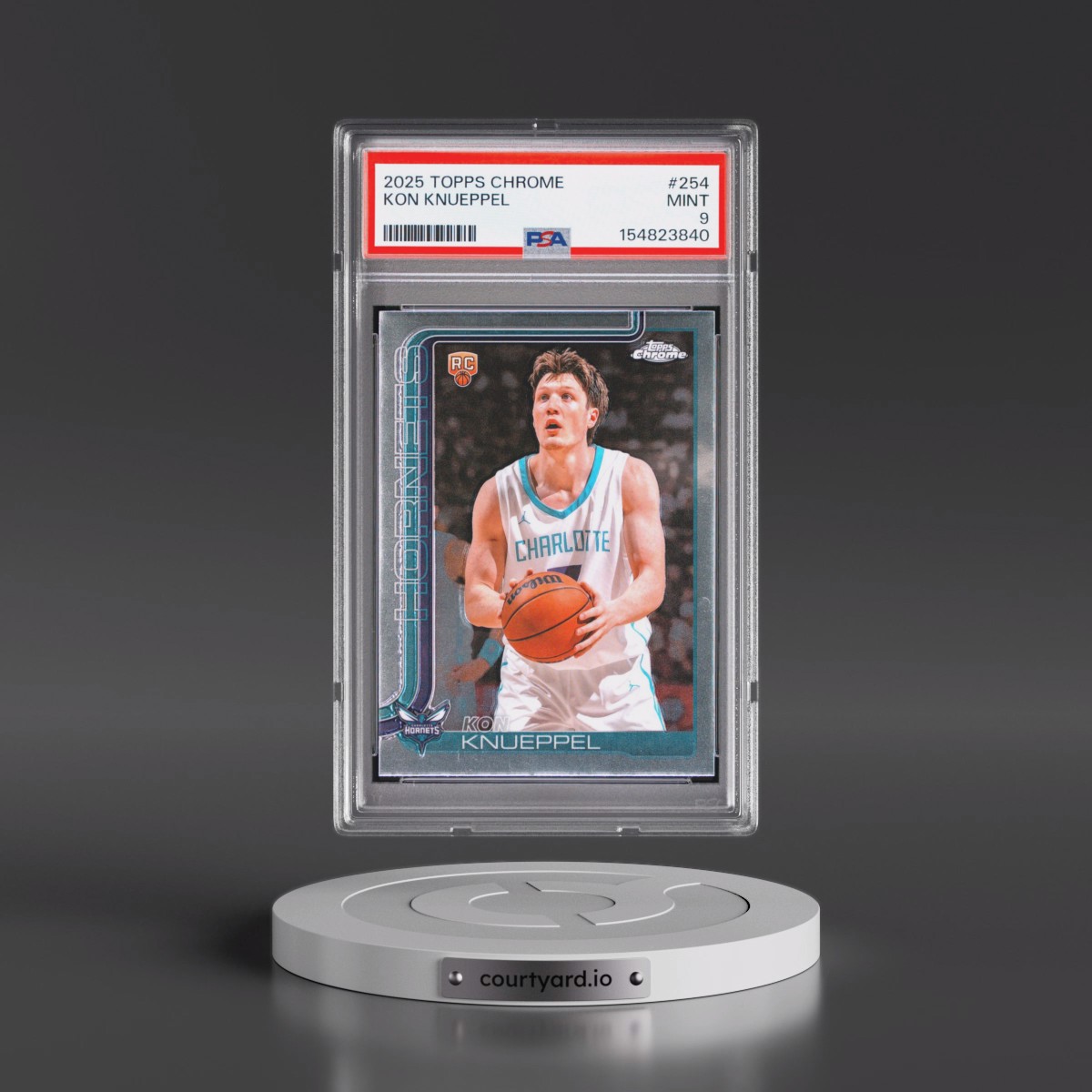 2025 Topps Chrome #254 Kon Knueppel (PSA 9 MINT)