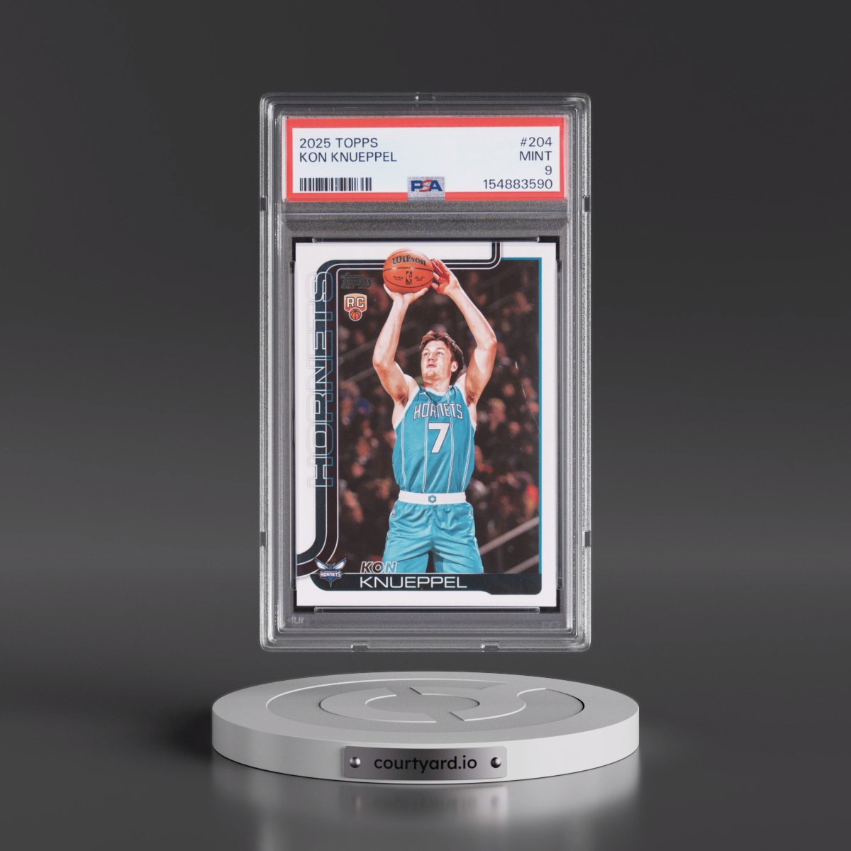 2025 Topps #204 Kon Knueppel (PSA 9 MINT)