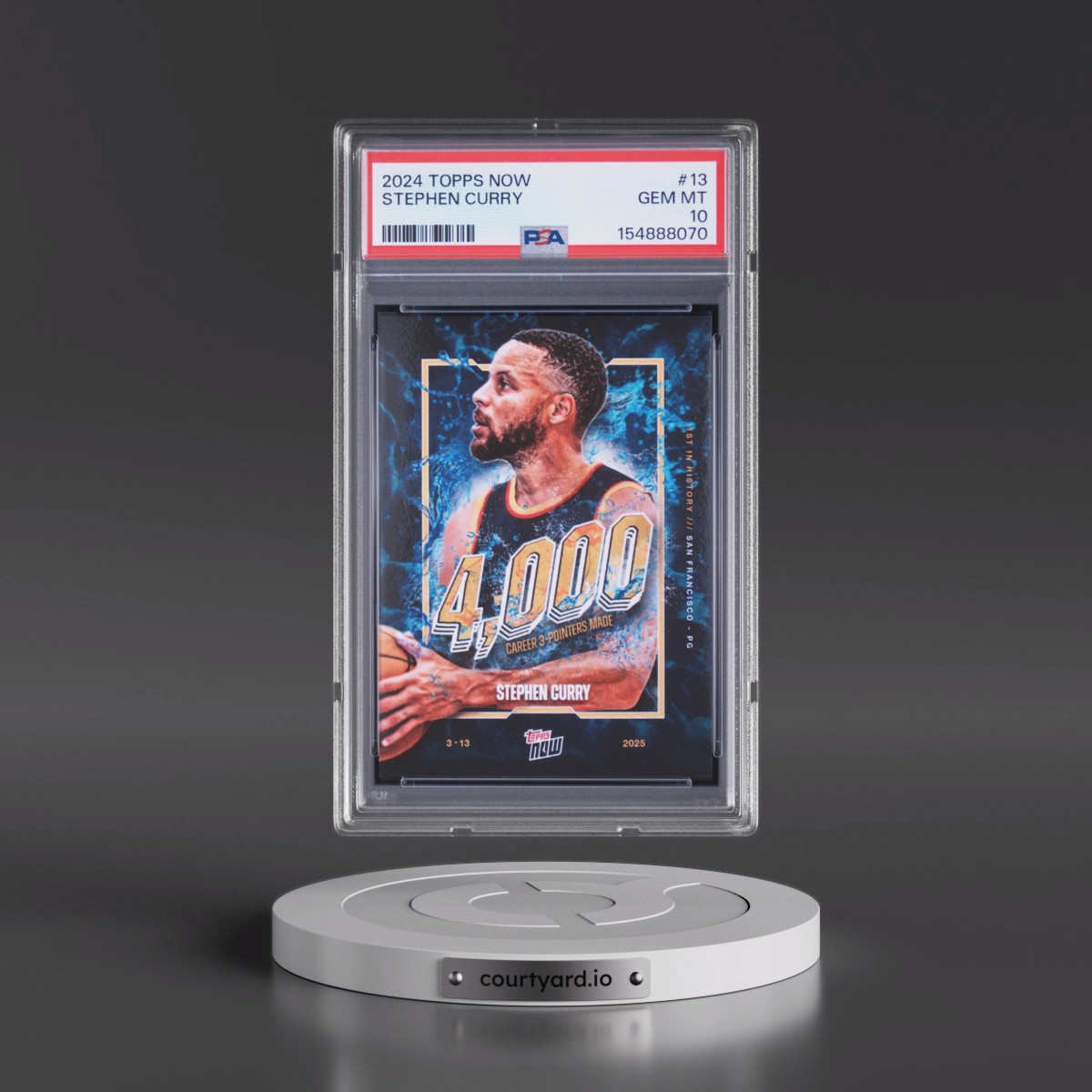 2024 Topps Now Stephen Curry #13 PSA 10