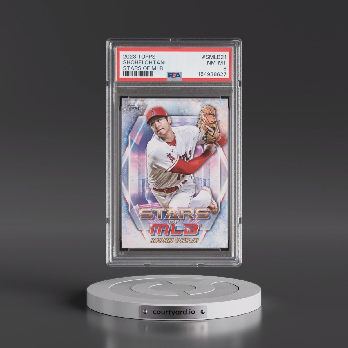 2023 Topps Stars of MLB Shohei Ohtani #SMLB21 PSA 8
