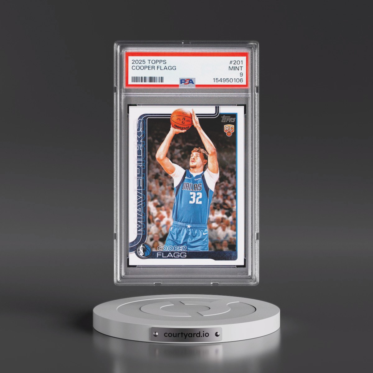 2025 Topps #201 Cooper Flagg (PSA 9 MINT)