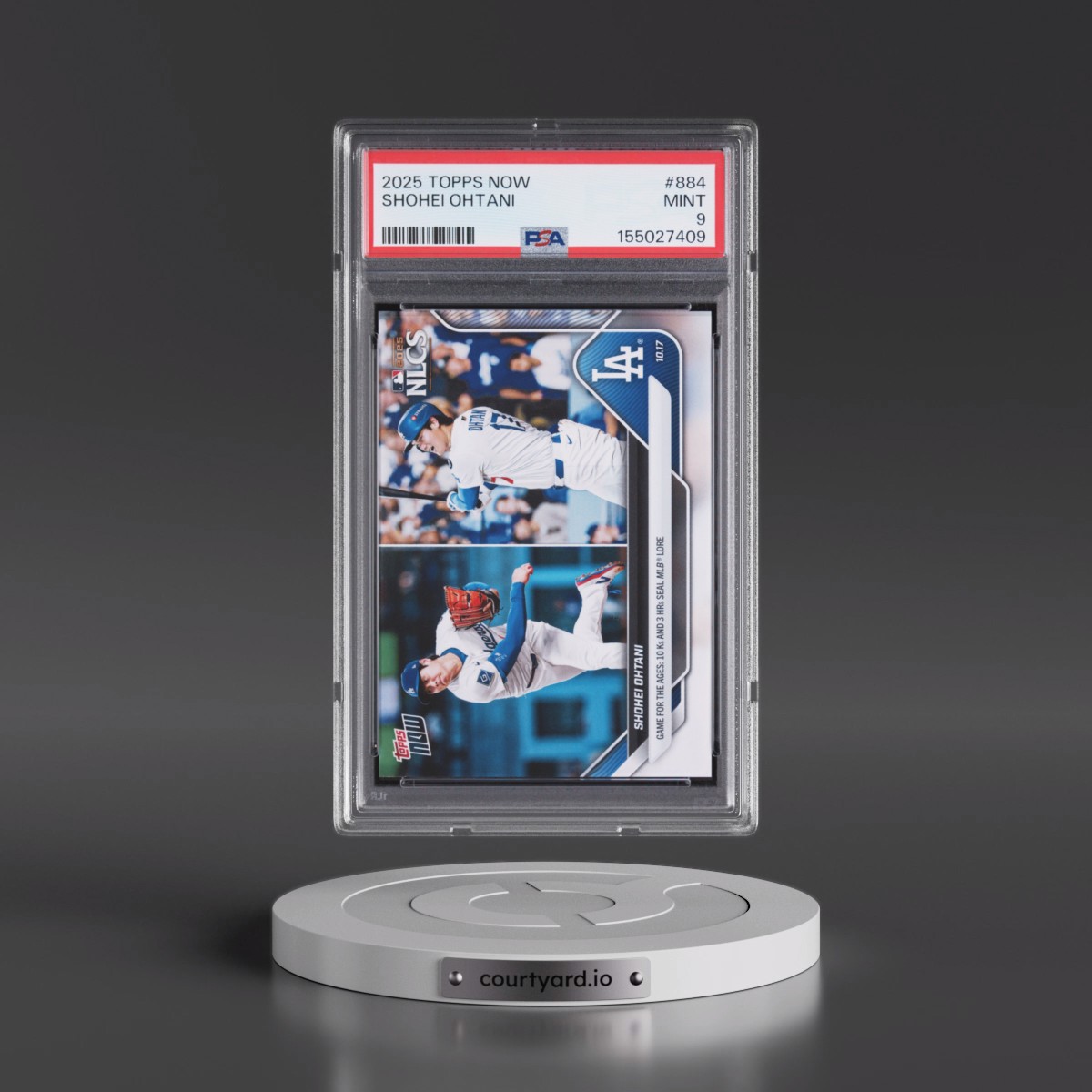 2025 Topps Now #884 Shohei Ohtani (PSA 9 MINT)