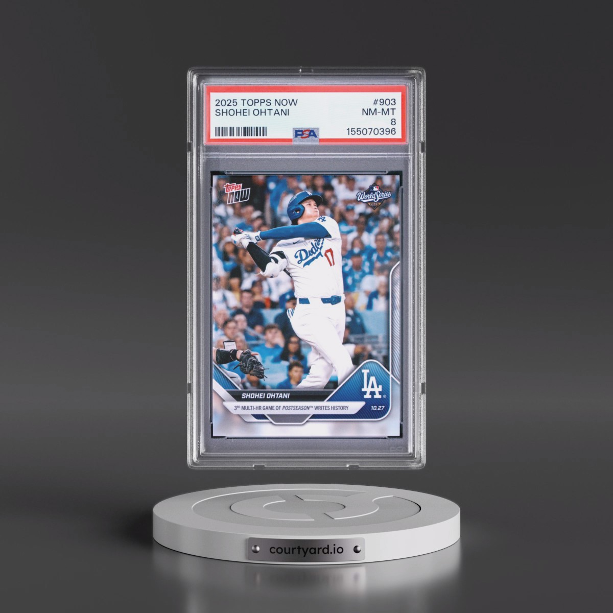 2025 Topps Now #903 Shohei Ohtani (PSA 8 NM-MT)