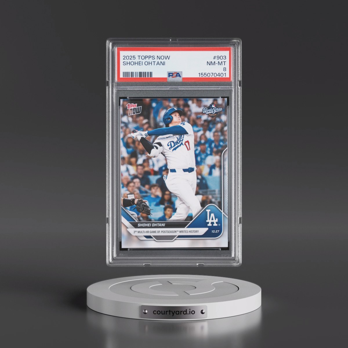 2025 Topps Now #903 Shohei Ohtani (PSA 8 NM-MT)