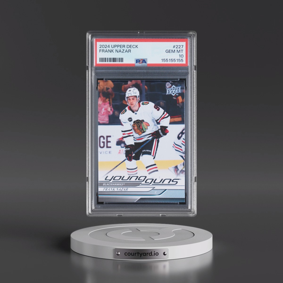 2024 Upper Deck #227 Frank Nazar (PSA 10 GEM MINT)