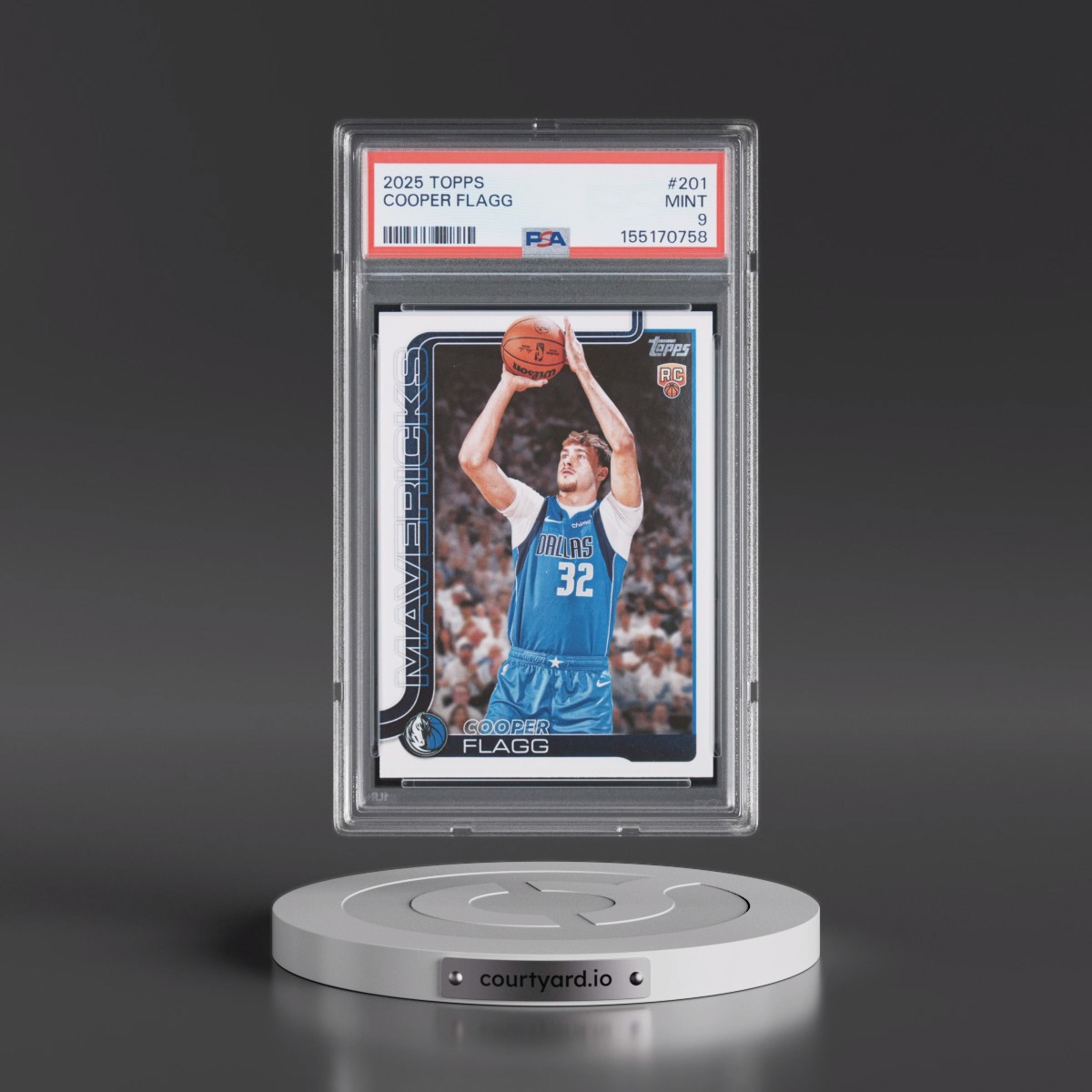 2025 Topps #201 Cooper Flagg (PSA 9 MINT)
