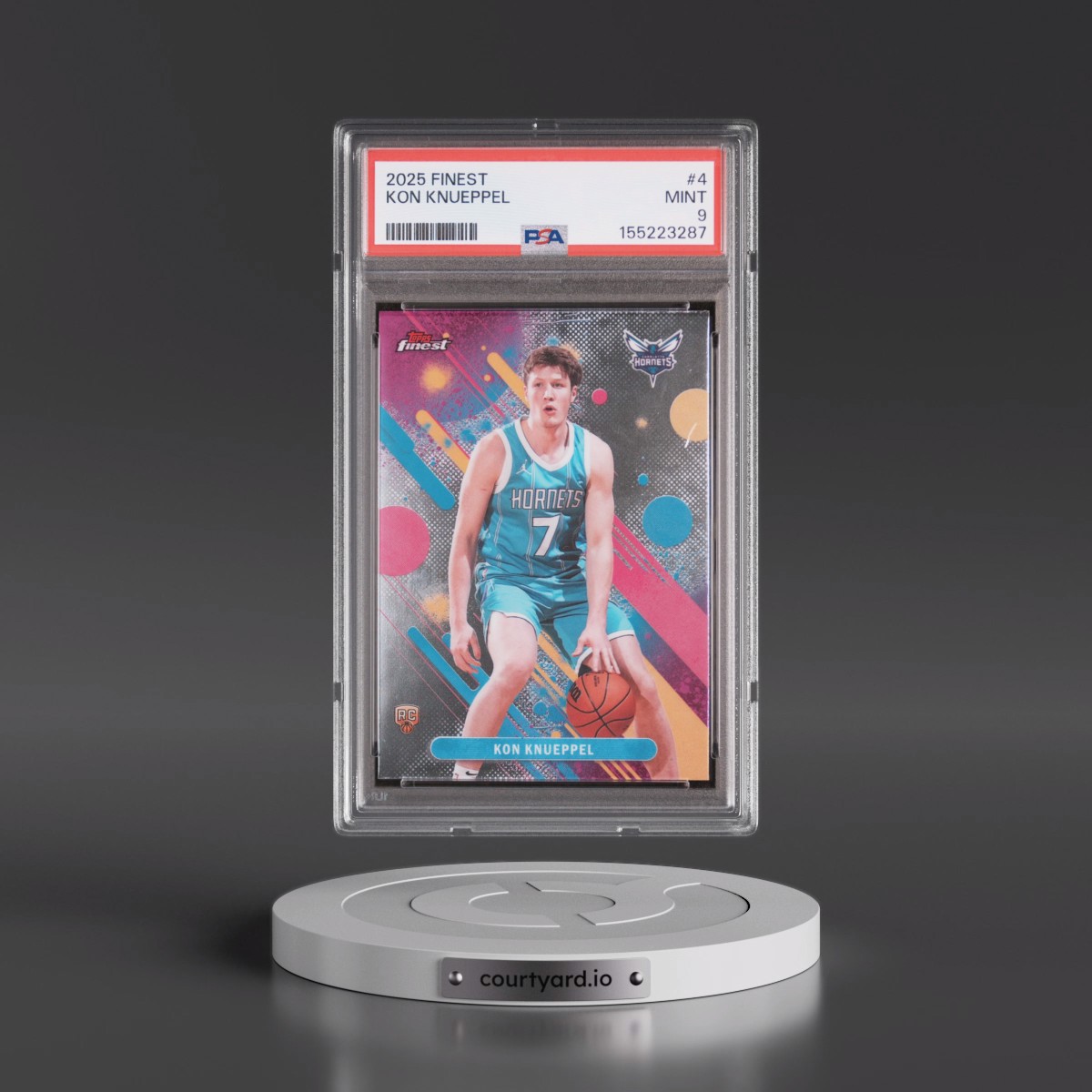 2025 Topps Finest #4 Kon Knueppel (PSA 9 MINT)