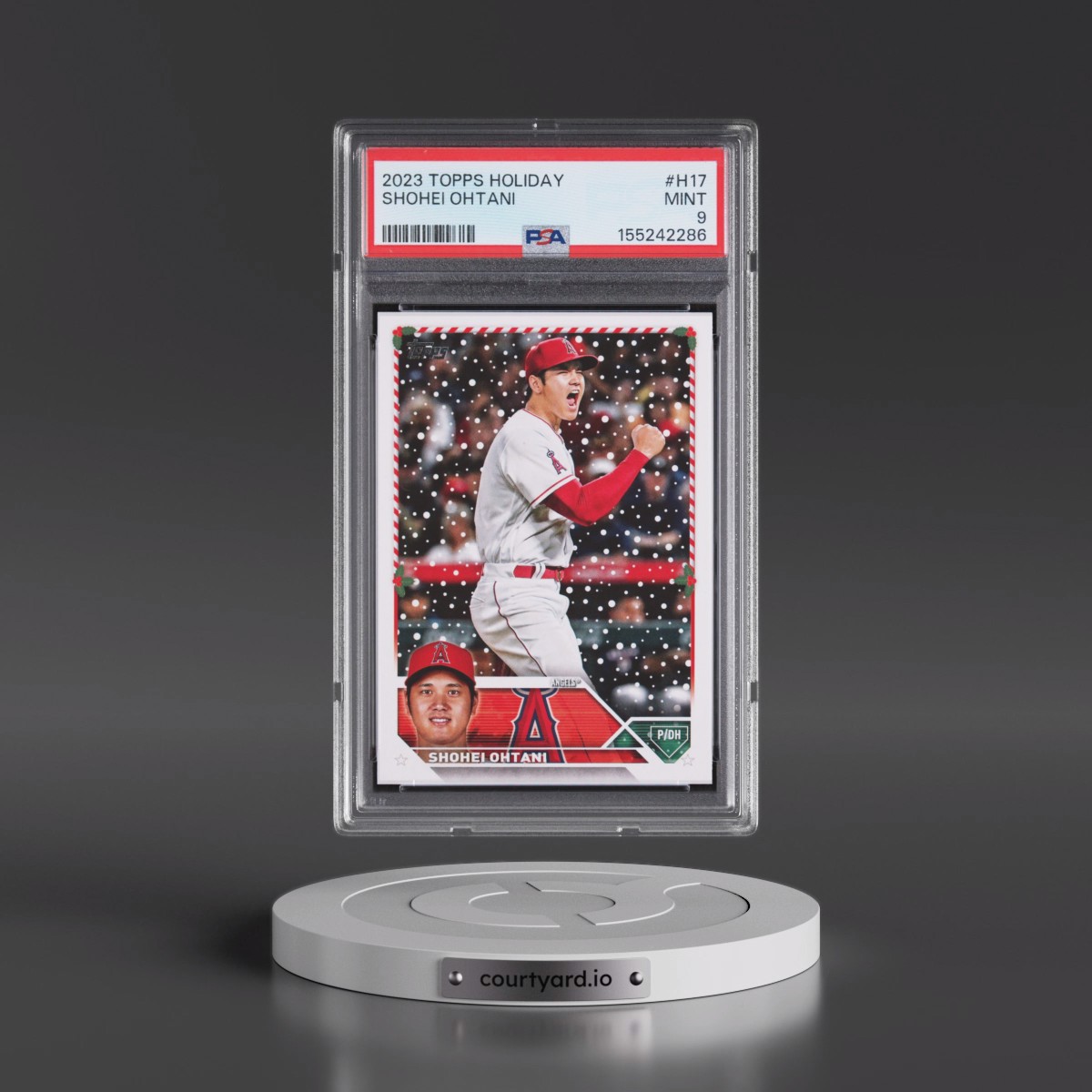 2023 Topps Holiday #H17 Shohei Ohtani (PSA 9 MINT)