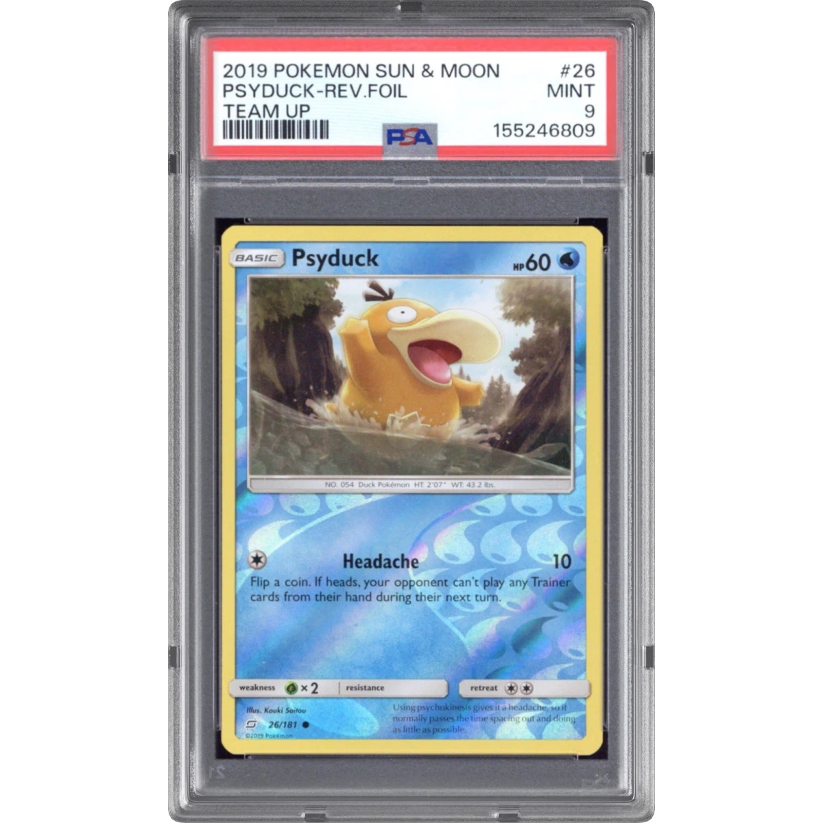 Psyduck card artwork