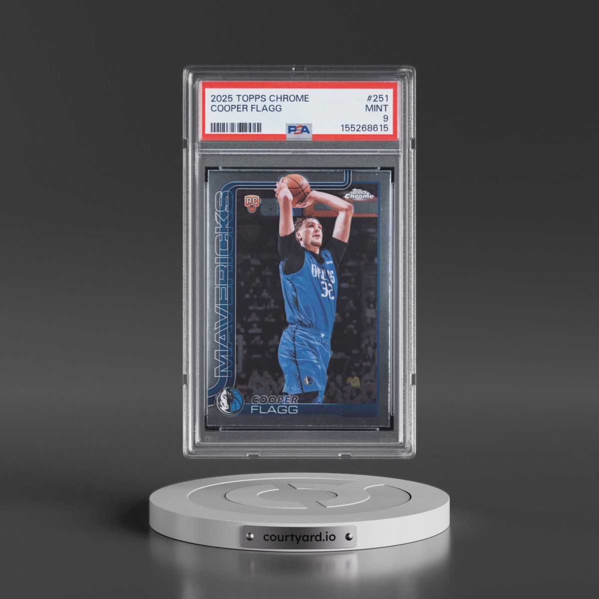 2025 Topps Chrome #251 Cooper Flagg (PSA 9 MINT)