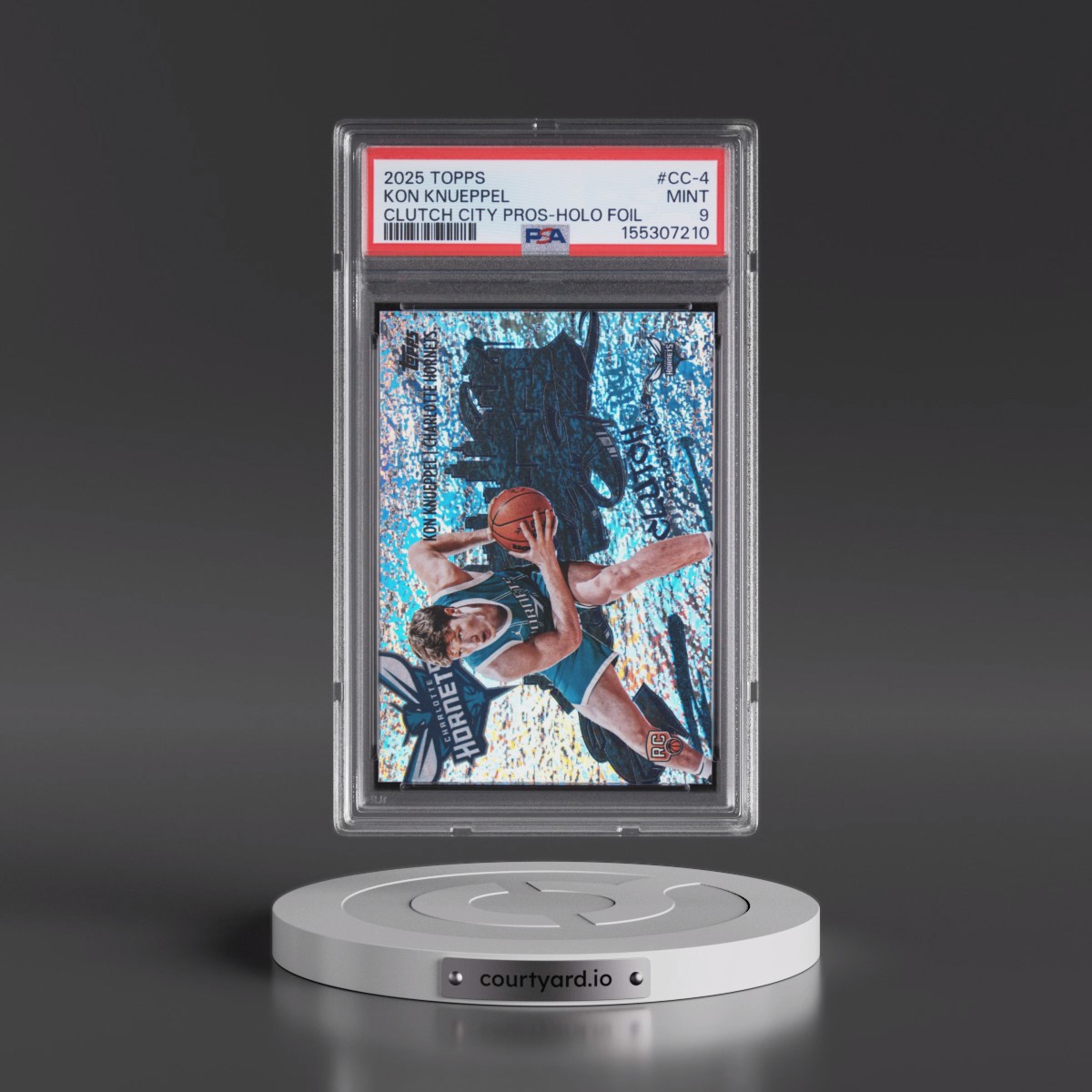 2025 Topps Clutch City Prospects #CC-4 Kon Knueppel - Holo Foil (PSA 9 MINT)