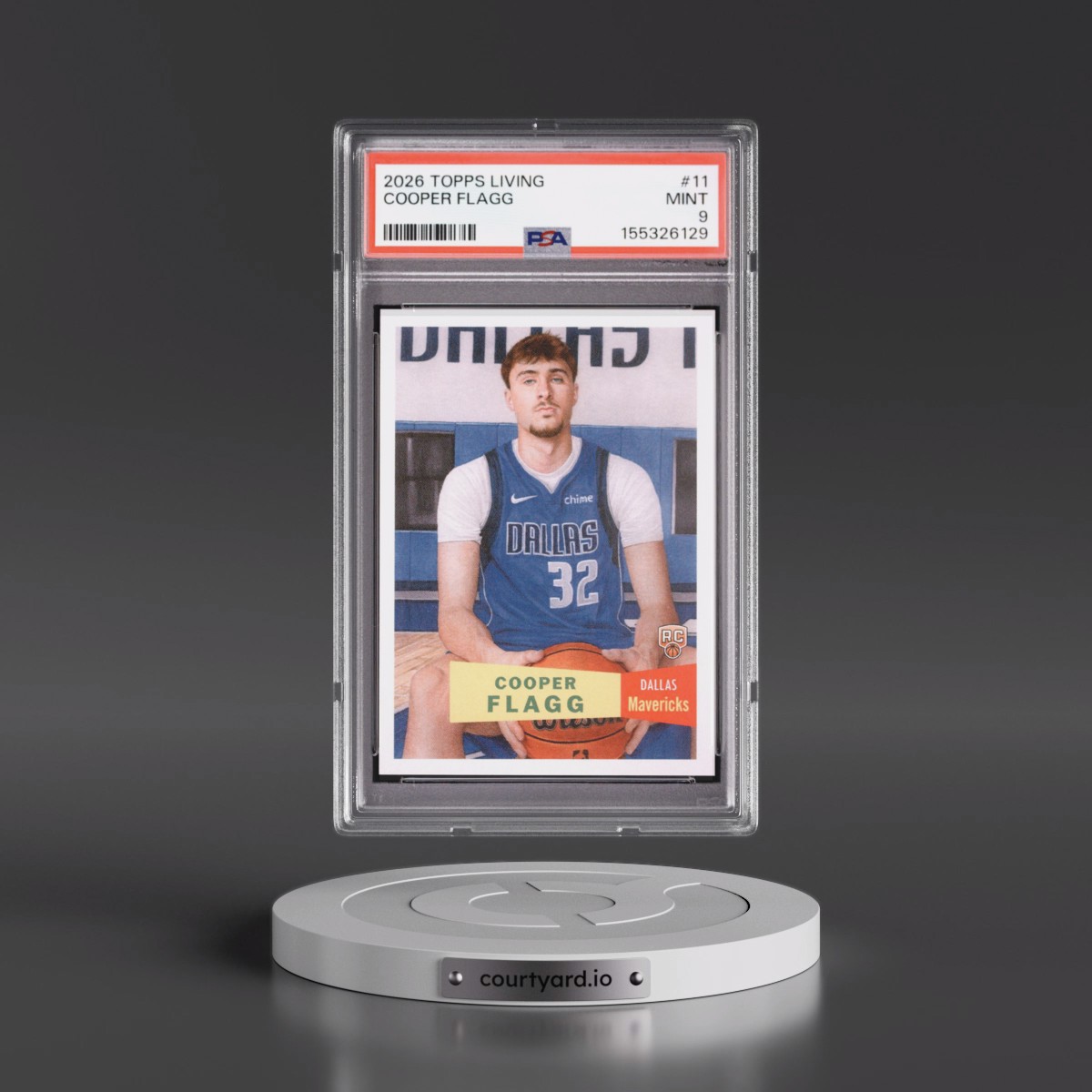 2026 Topps Living #11 Cooper Flagg (PSA 9 MINT)