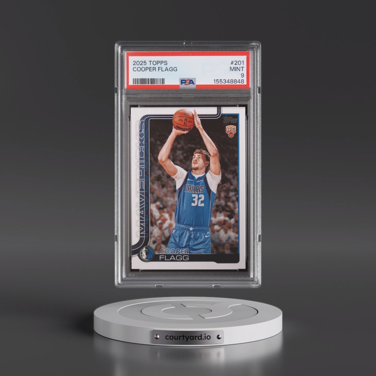 2025 Topps #201 Cooper Flagg (PSA 9 MINT)