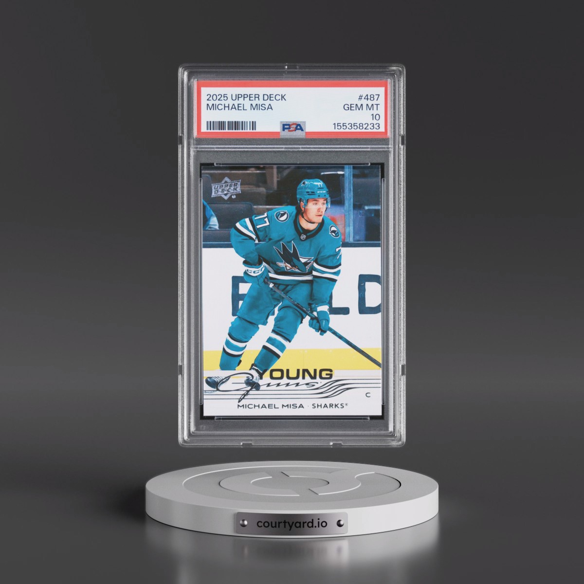2025 Upper Deck #487 Michael Misa (PSA 10 GEM MINT)