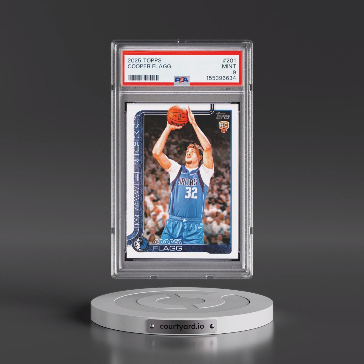 2025 Topps #201 Cooper Flagg (PSA 9 MINT)
