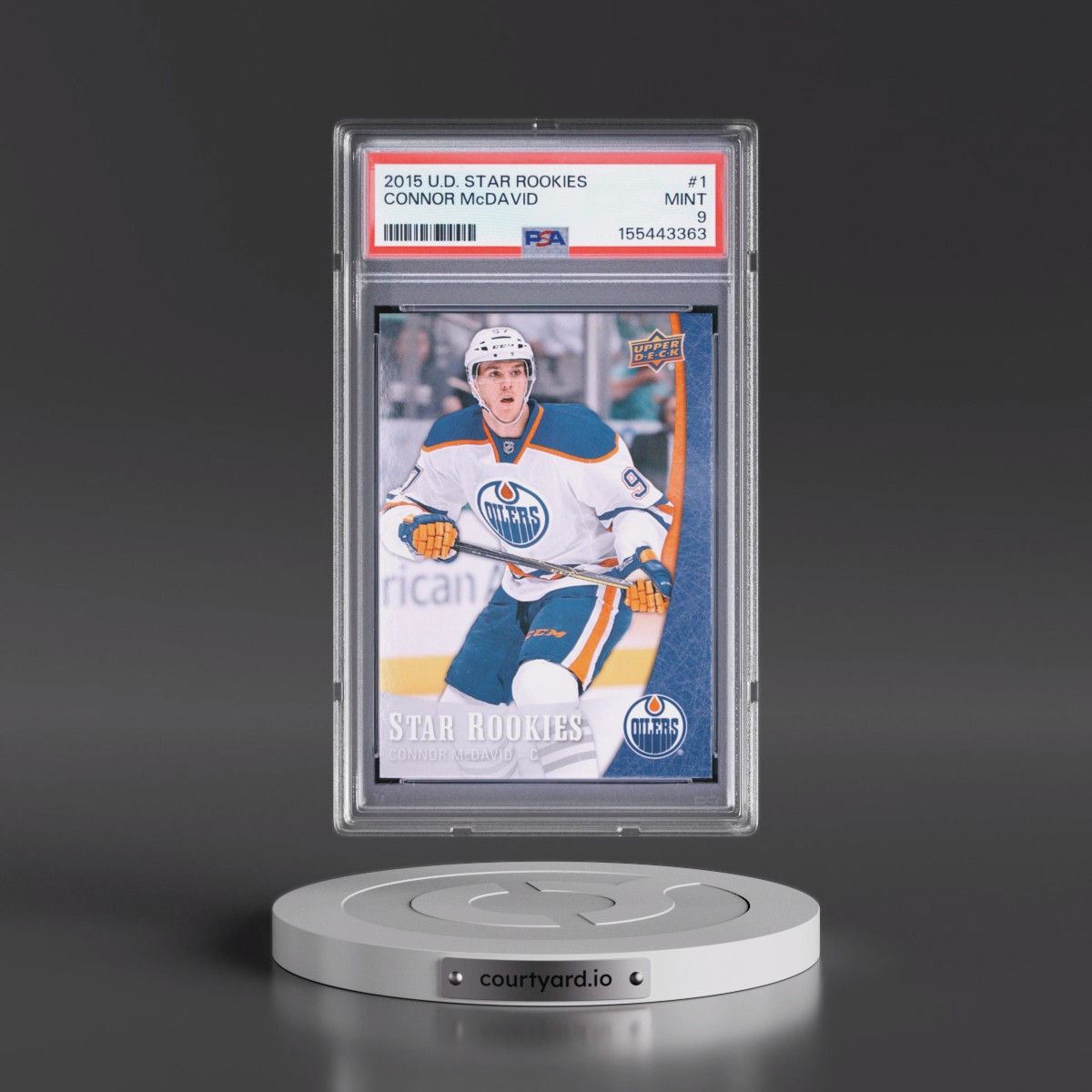 2015 Upper Deck Star Rookies Connor McDavid #1 PSA 9