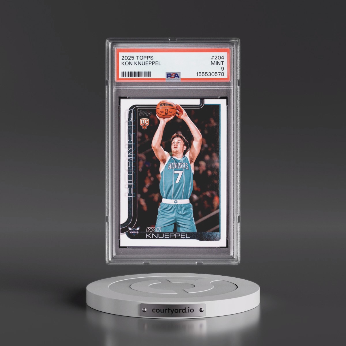 2025 Topps #204 Kon Knueppel (PSA 9 MINT)