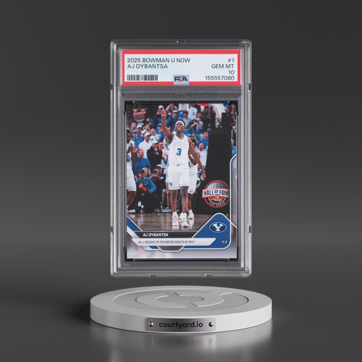 2025 Bowman U Now #1 AJ Dybantsa (PSA 10 GEM MINT)