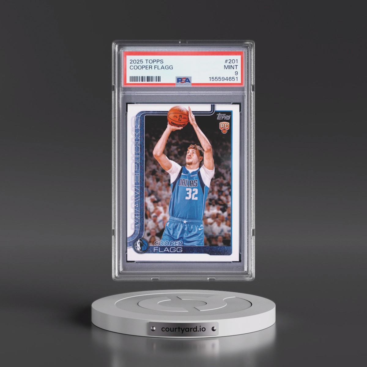 2025 Topps #201 Cooper Flagg (PSA 9 MINT)