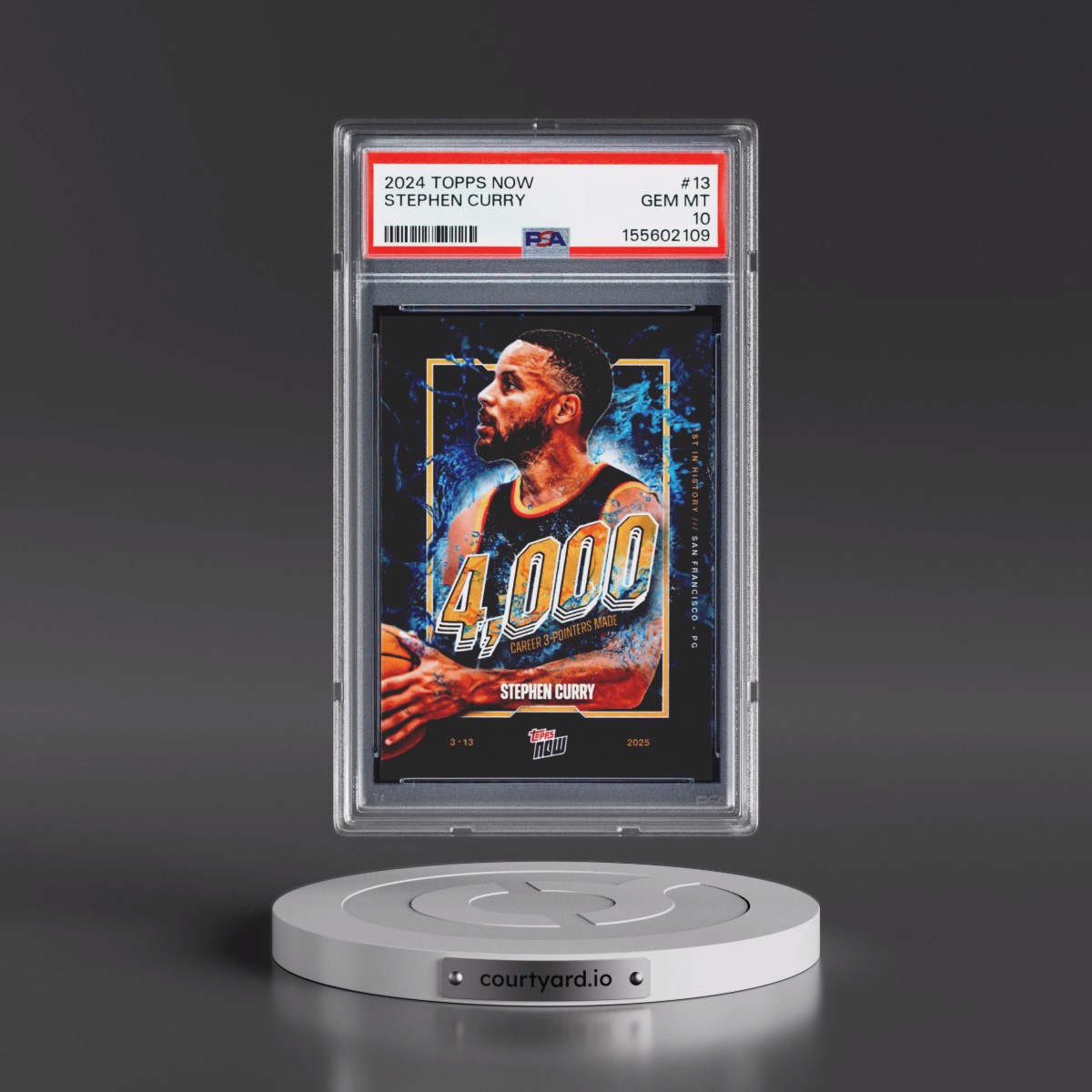 2024 Topps Now #13 Stephen Curry (PSA 10 GEM MINT)