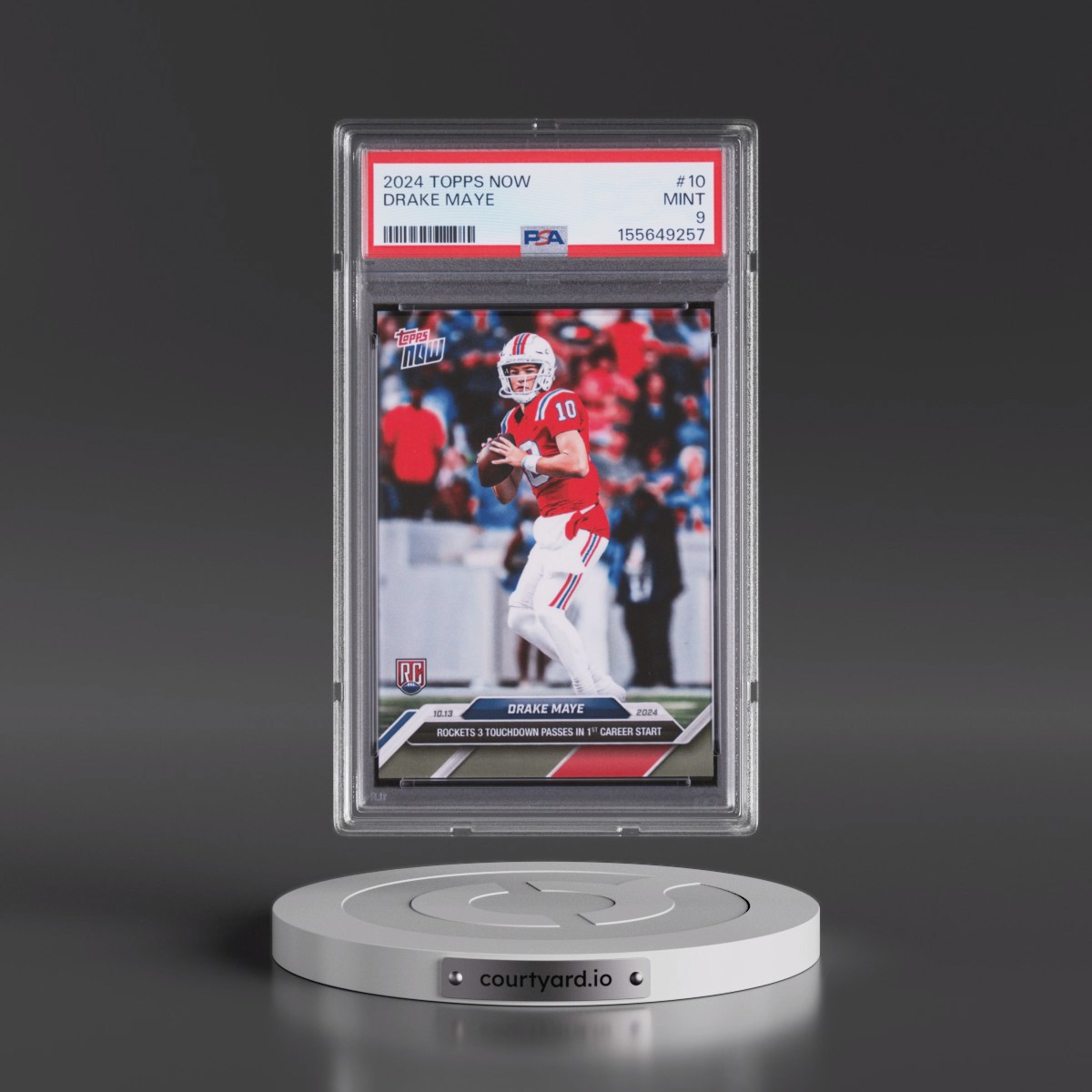 2024 Topps Now #10 Drake Maye (PSA 9 MINT)