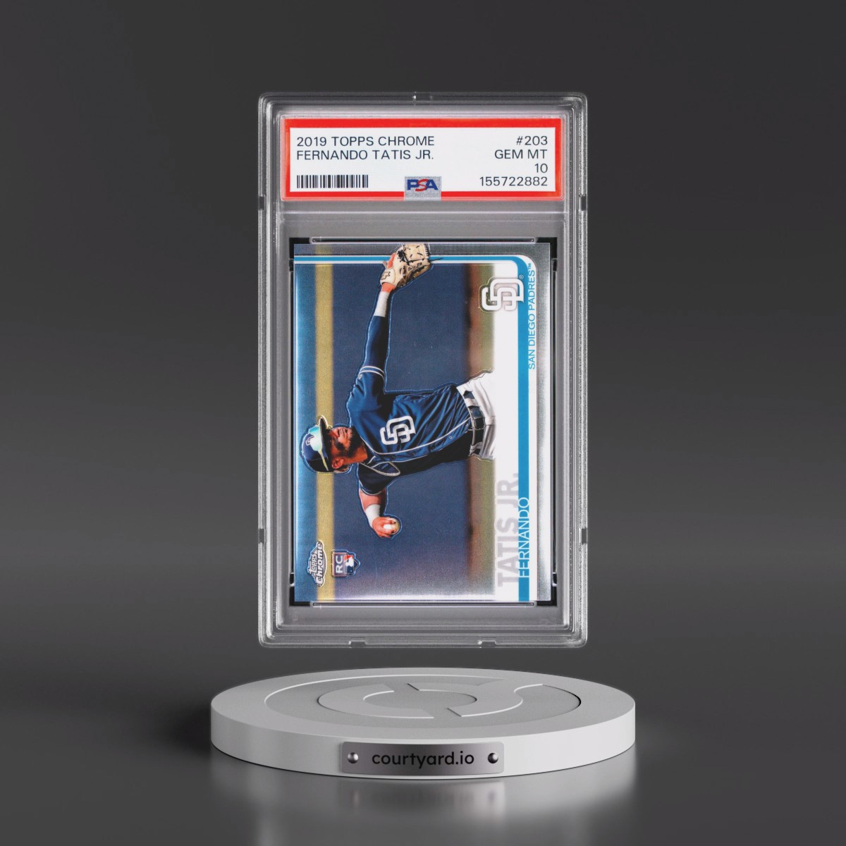 2019 Topps Chrome #203 Fernando Tatis Jr. (PSA 10 GEM MINT)