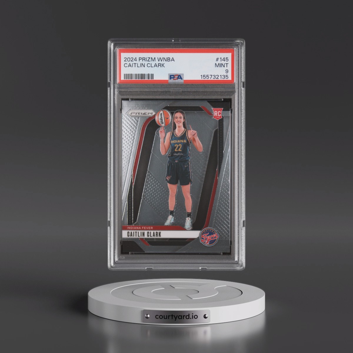 2024 Panini Prizm WNBA #145 Caitlin Clark (PSA 9 MINT)