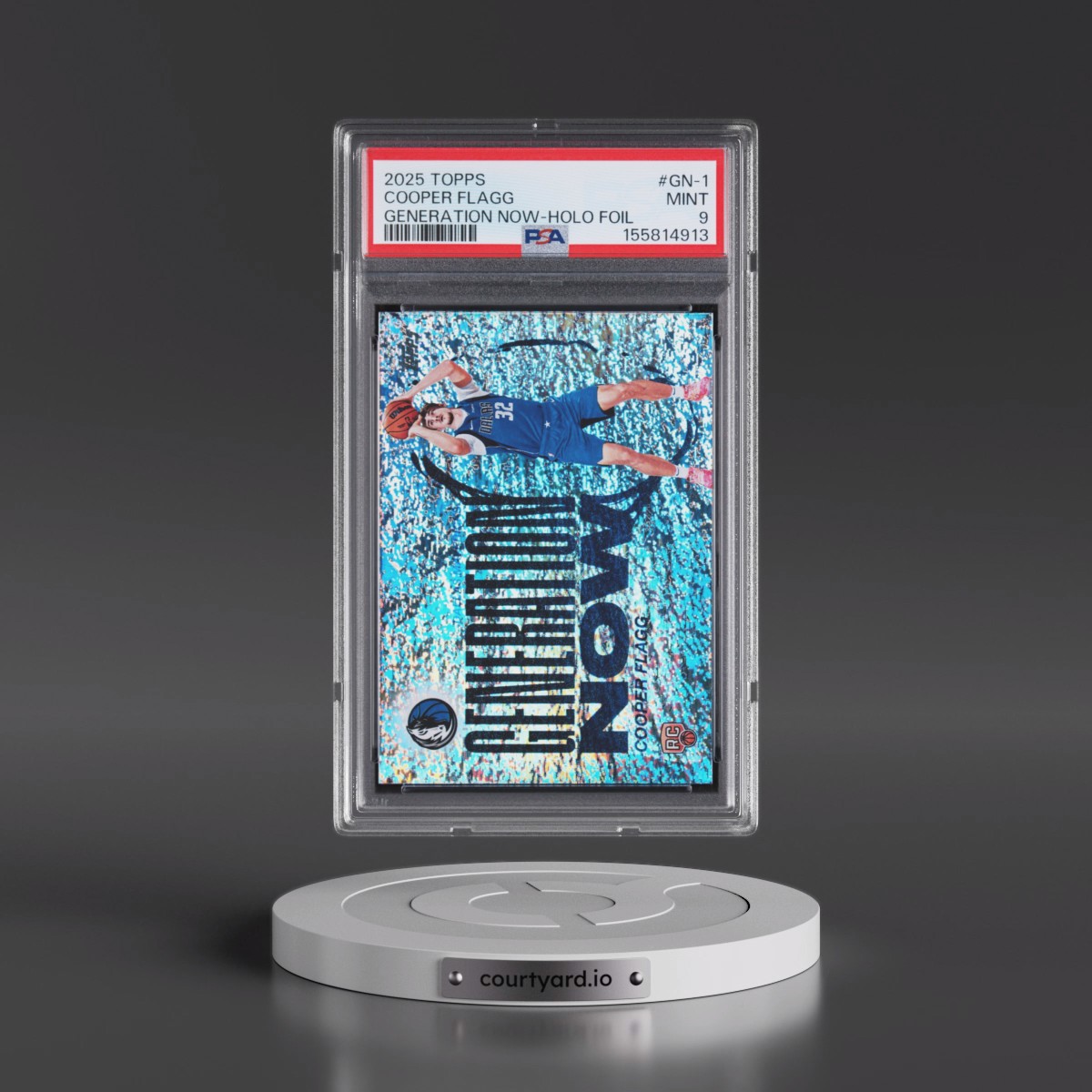 2025 Topps Generation Now #GN-1 Cooper Flagg - Holo Foil (PSA 9 MINT)