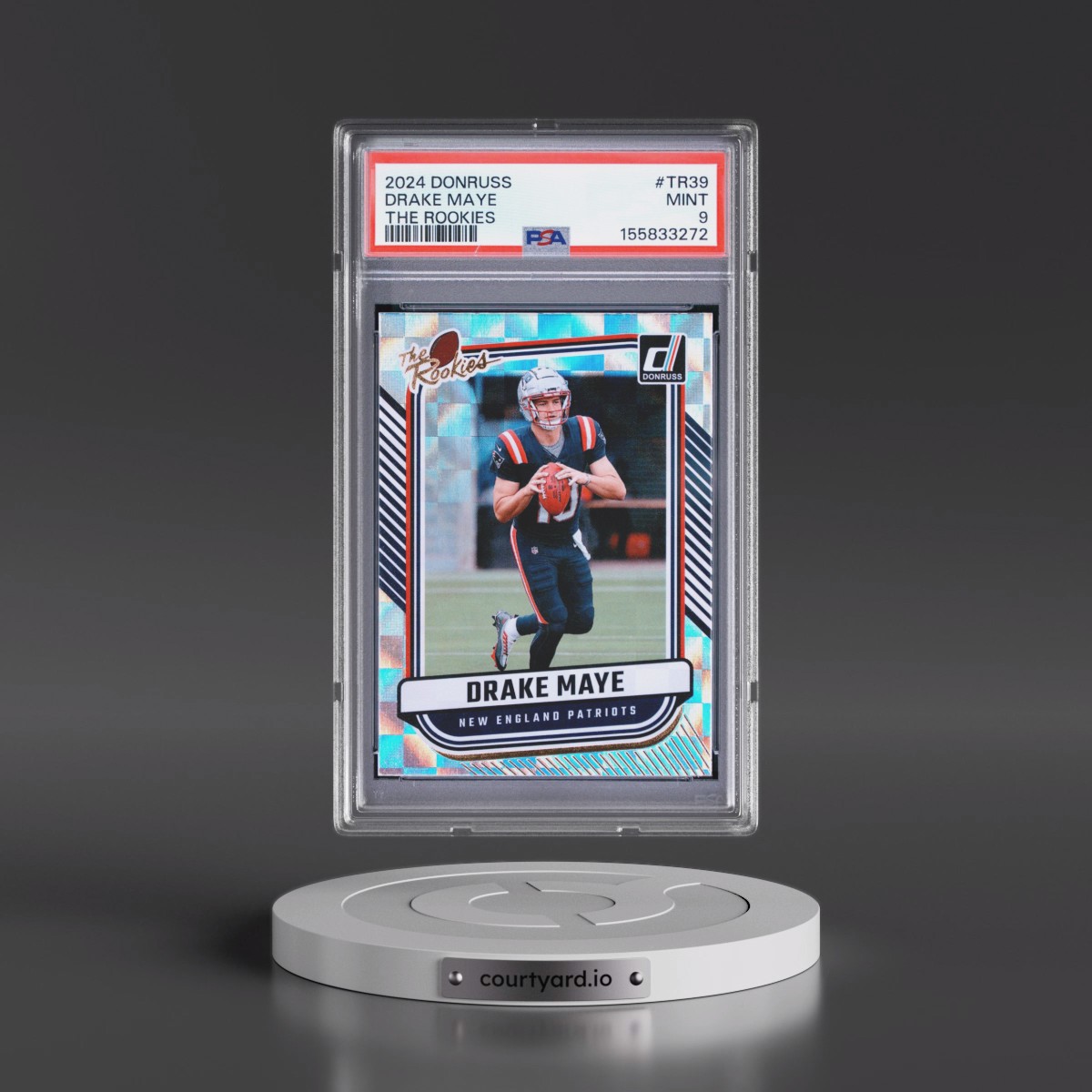 2024 Panini Donruss the Rookies #TR39 Drake Maye (PSA 9 MINT)