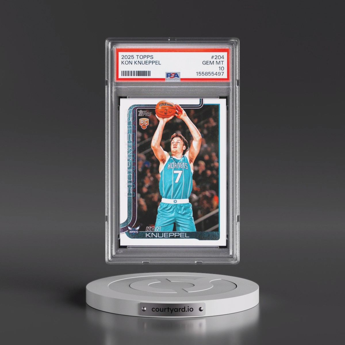 2025 Topps #204 Kon Knueppel (PSA 10 GEM MINT)