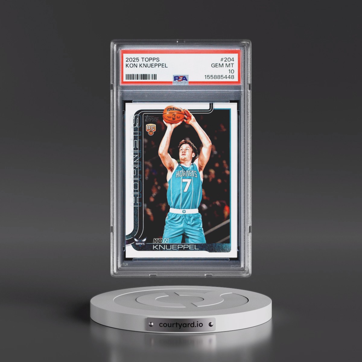 2025 Topps #204 Kon Knueppel (PSA 10 GEM MINT)