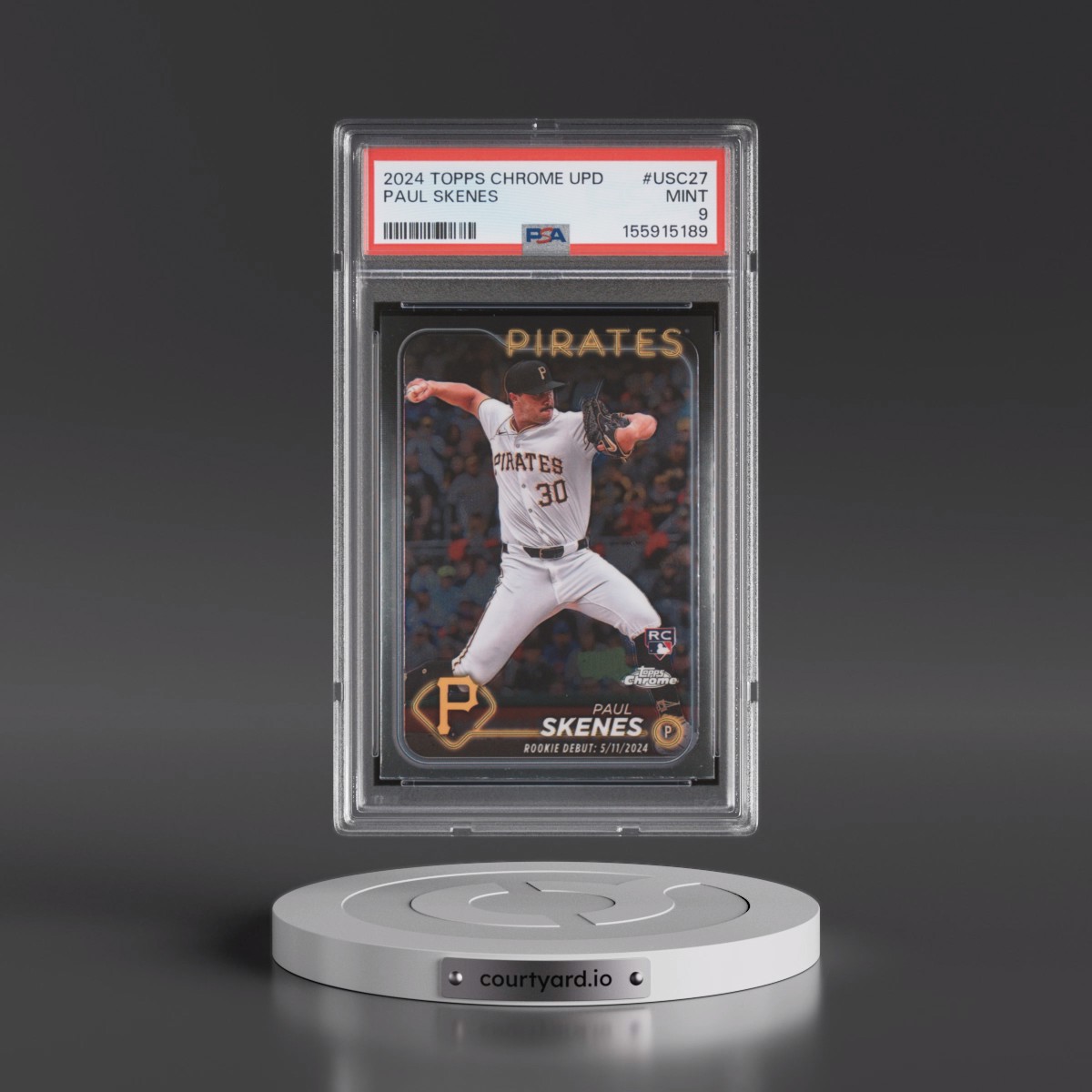 2024 Topps Chrome Update #USC27 Paul Skenes (PSA 9 MINT)