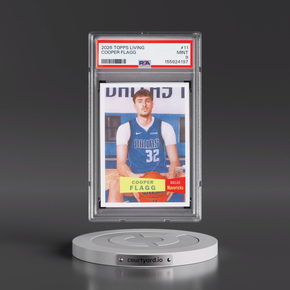 2026 Topps Living #11 Cooper Flagg (PSA 9 MINT)