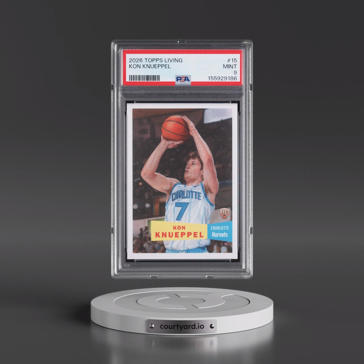 2026 Topps Living #15 Kon Knueppel (PSA 9 MINT)