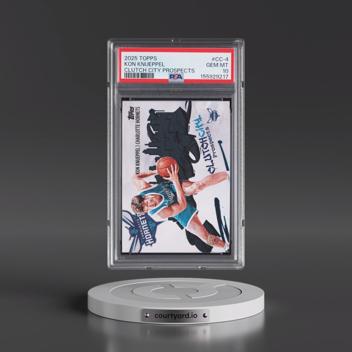 2025 Topps Clutch City Prospects #CC-4 Kon Knueppel (PSA 10 GEM MINT)
