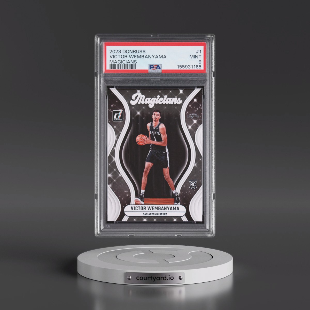 2023 Panini Donruss Magicians #1 Victor Wembanyama (PSA 9 MINT)