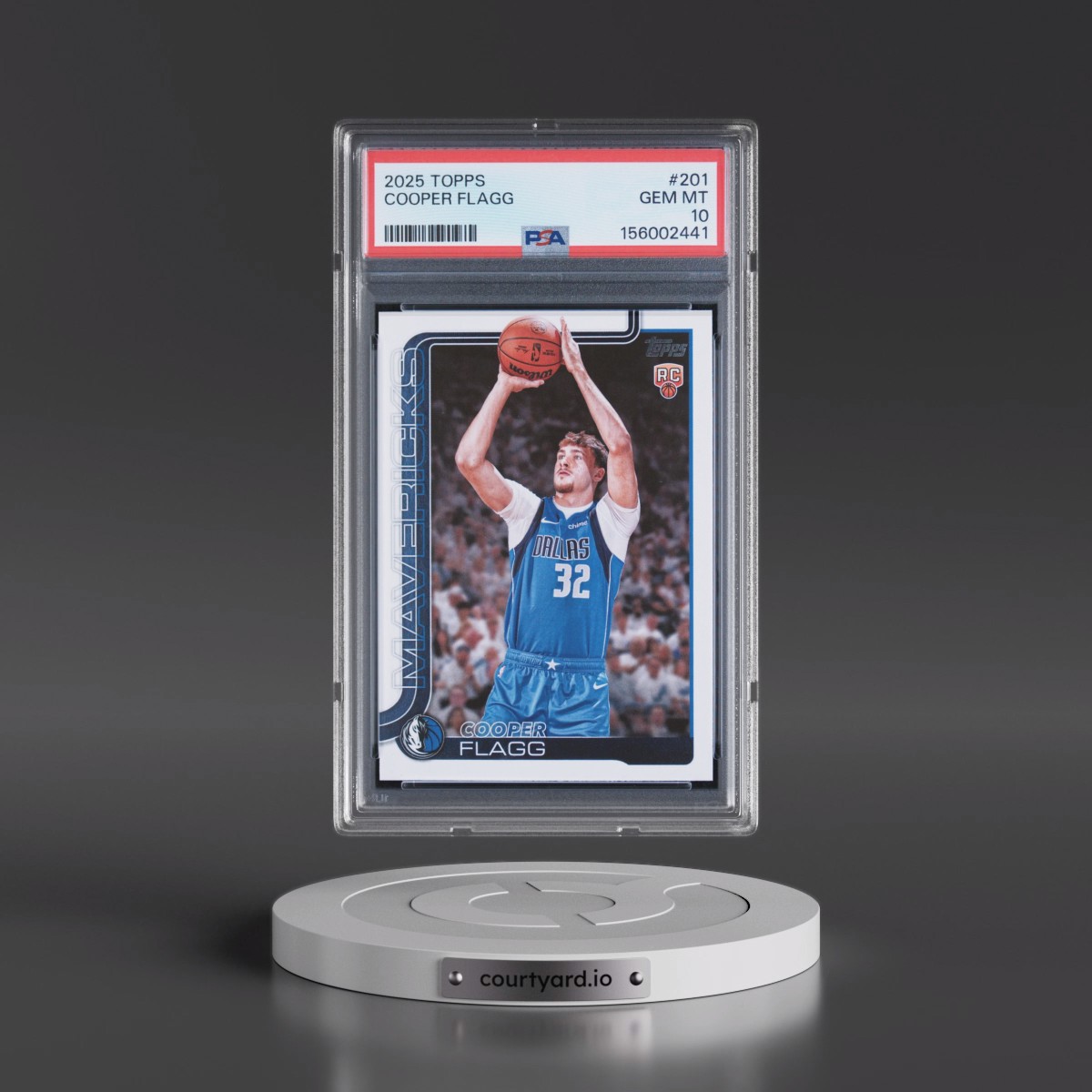 2025 Topps #201 Cooper Flagg (PSA 10 GEM MINT)