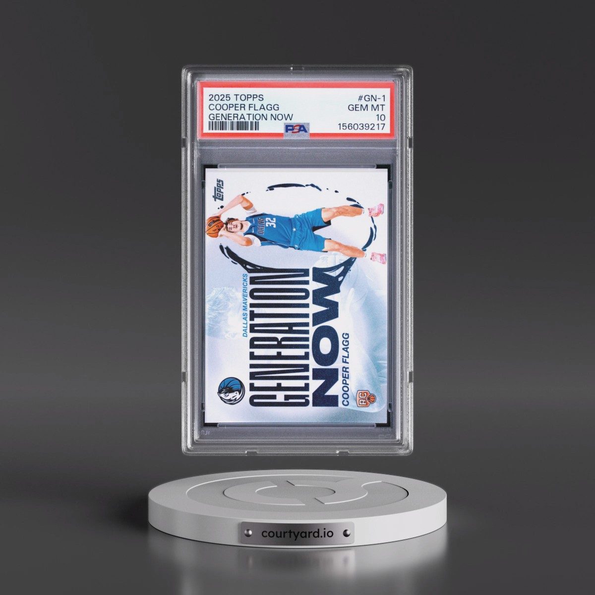 2025 Topps Generation Now #GN-1 Cooper Flagg (PSA 10 GEM MINT)