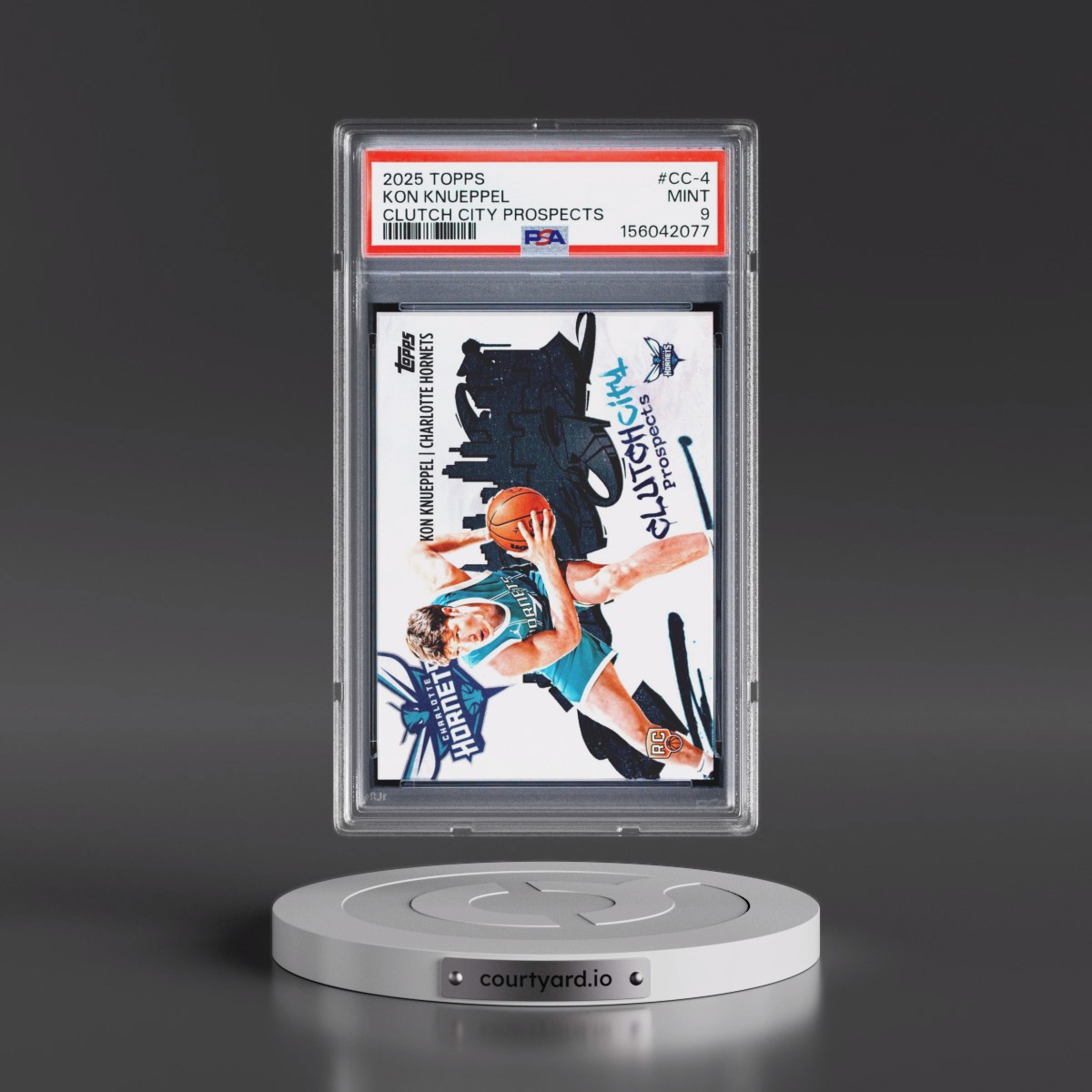 2025 Topps Clutch City Prospects #CC-4 Kon Knueppel (PSA 9 MINT)