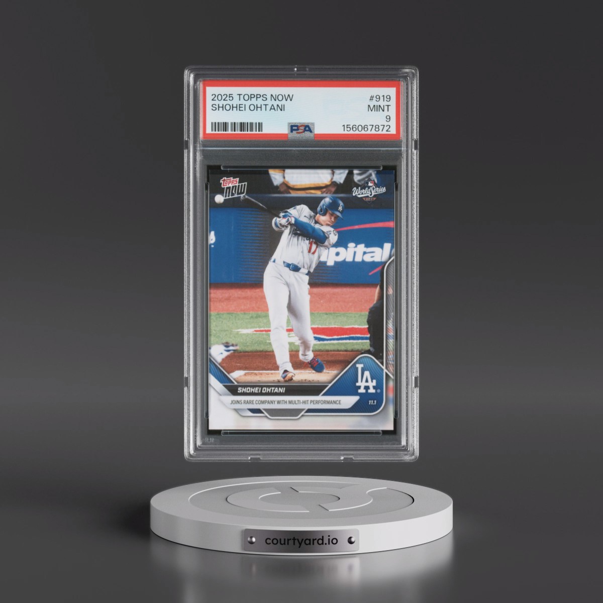 2025 Topps Now #919 Shohei Ohtani (PSA 9 MINT)