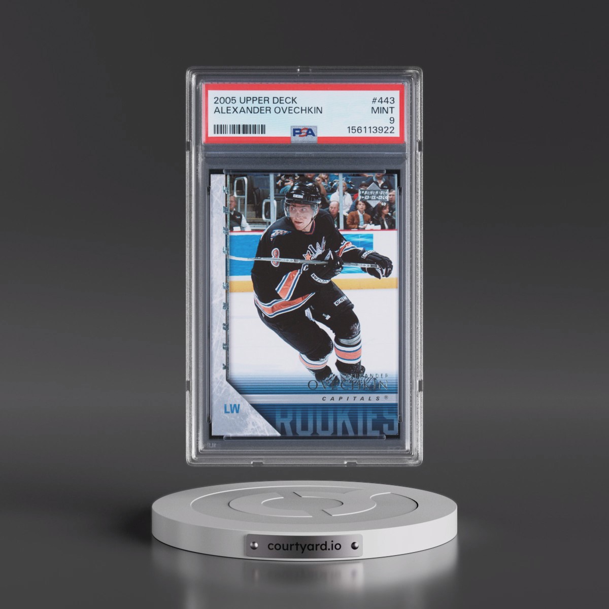 2005 Upper Deck #443 Alexander Ovechkin (PSA 9 MINT)