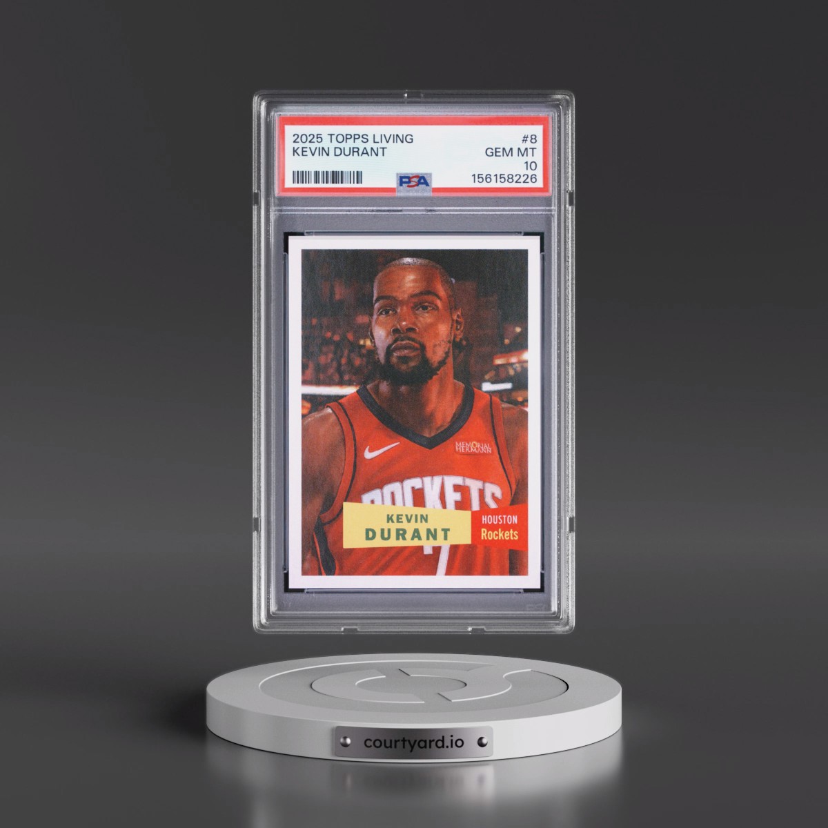 2025 Topps Living Kevin Durant #8 PSA 10