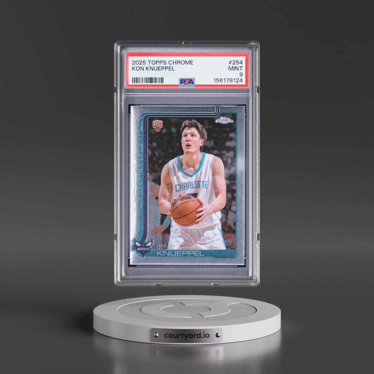 2025 Topps Chrome #254 Kon Knueppel (PSA 9 MINT)