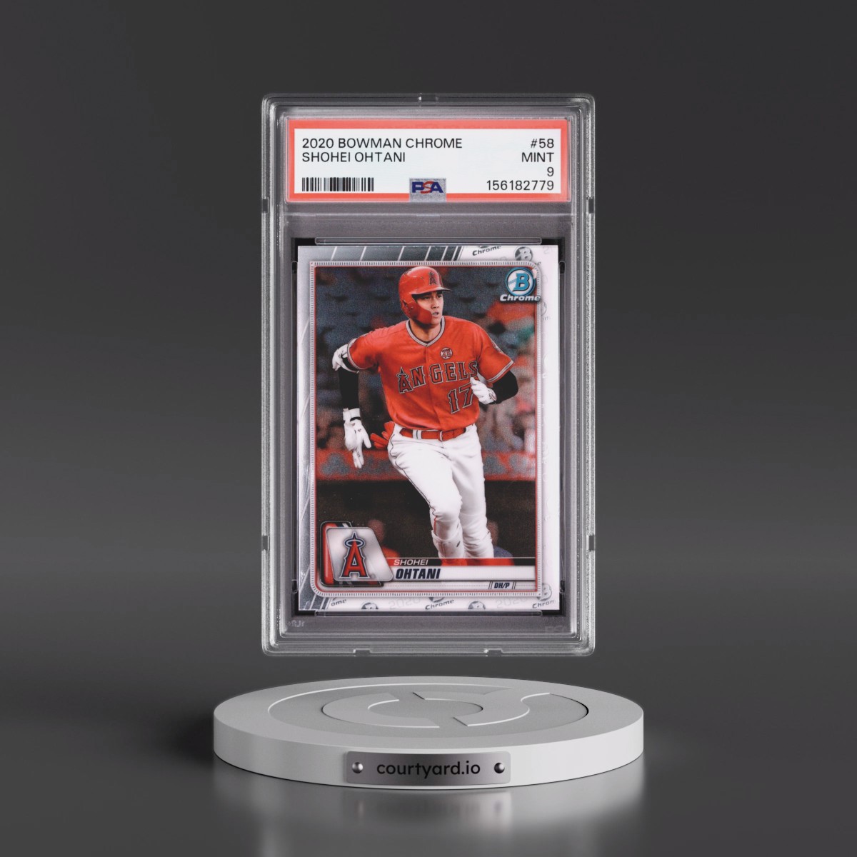 2020 Bowman Chrome #58 Shohei Ohtani (PSA 9 MINT)