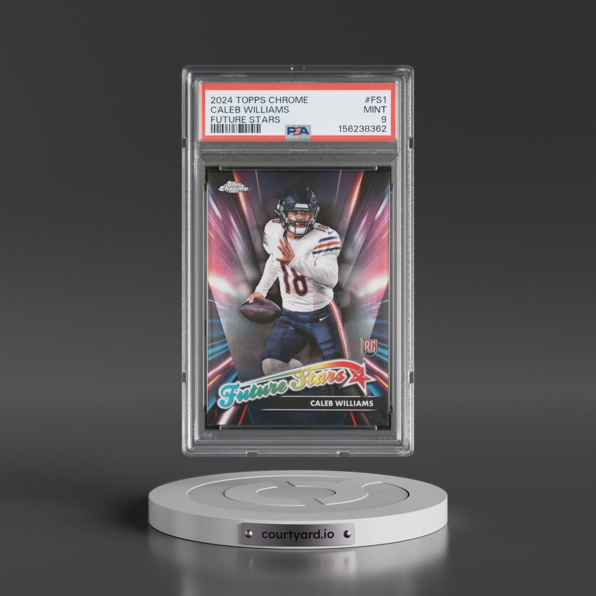 2024 Topps Chrome Future Stars #FS1 Caleb Williams (PSA 9 MINT)
