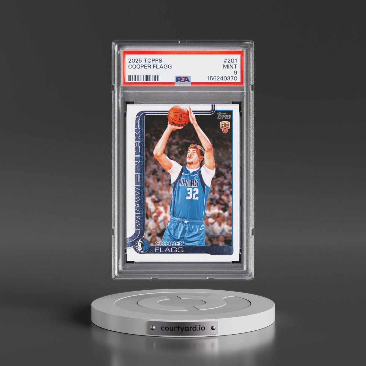 2025 Topps #201 Cooper Flagg (PSA 9 MINT)