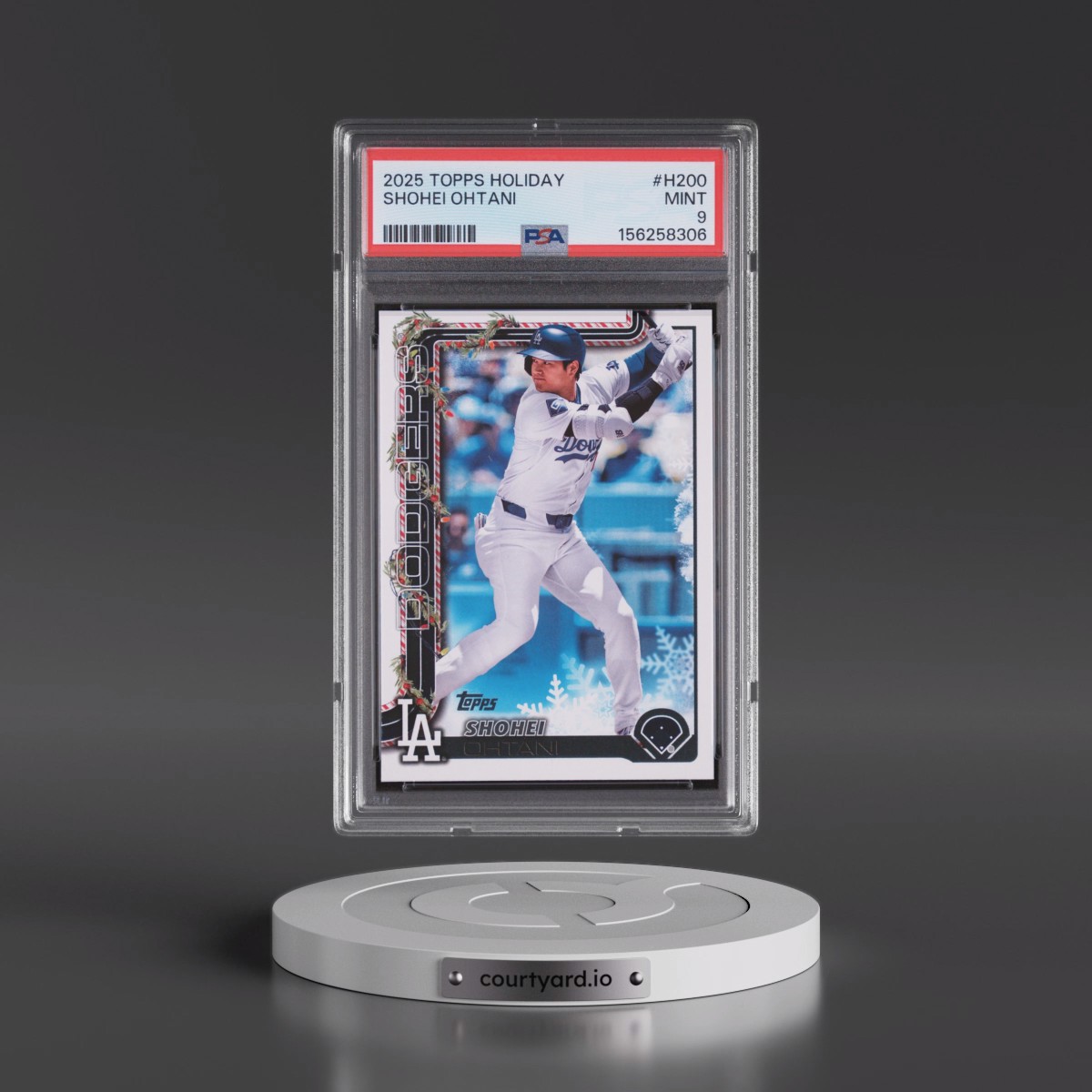 2025 Topps Holiday #H200 Shohei Ohtani (PSA 9 MINT)